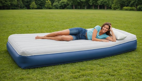 Le n°1 du matelas gonflable : confort et transportabilité réunis !